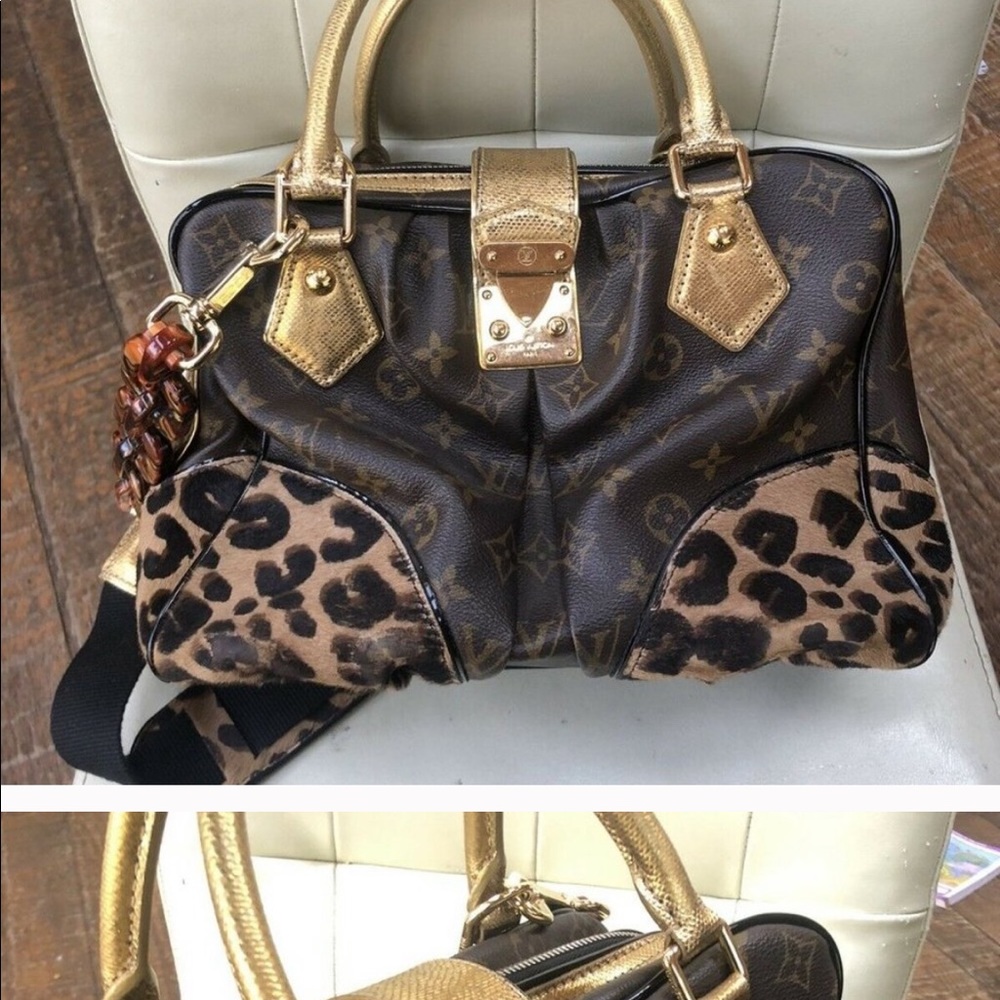 Louis Vuitton Adele leopard Steven spruce bag., very rare, limited edition - Picture 2 of 11